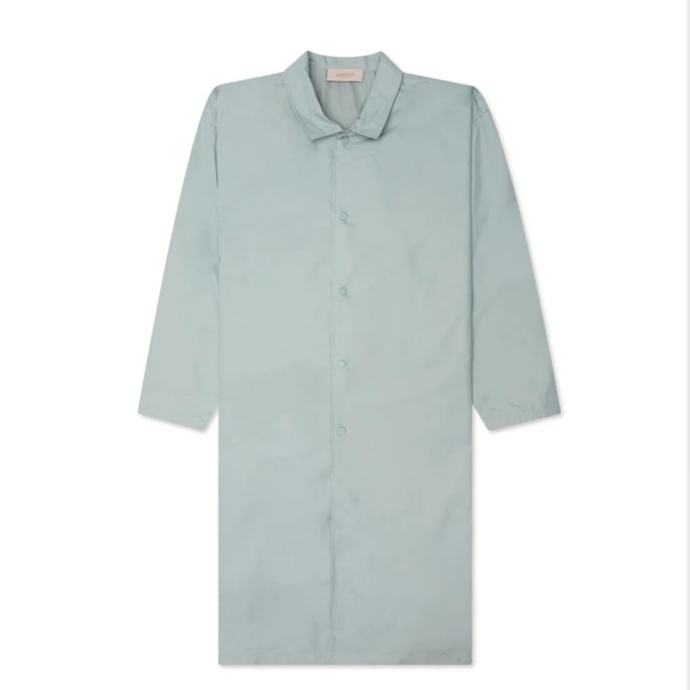 🔥 FEAR OF GOD ESSENTIALS LONG COAT - LIGHT TUSCAN M😎